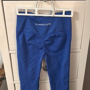 Alphalete “Sapphire” Amplify Leggings Size S